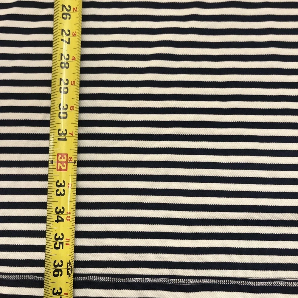 NWT Ralph Lauren Striped Polo Shirt Classic Fit Navy And White Sz 6XB